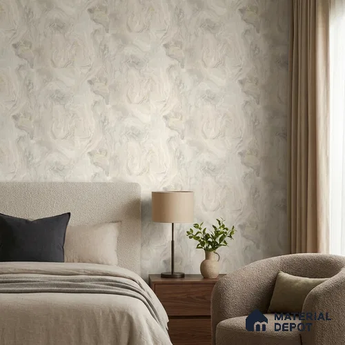 85109-1 | 5 Meter x 42 Inch PVC Marble Look Wallpaper - 57 Sq. Ft. | Minimum 10% wastage during installation