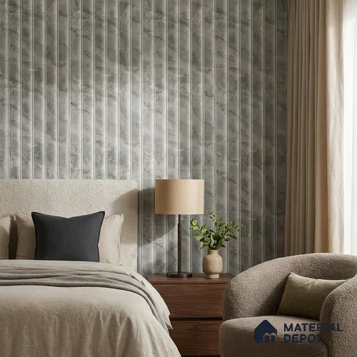 85107-4 | 5 Meter x 42 Inch PVC Marble Look Wallpaper - 57 Sq. Ft. | Minimum 10% wastage during installation