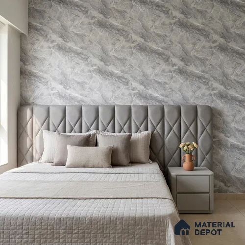 85106-3 | 5 Meter x 42 Inch PVC Marble Look Wallpaper - 57 Sq. Ft. | Minimum 10% wastage during installation