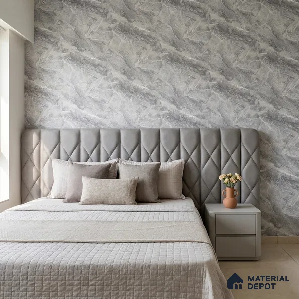 85106-3 | 5 Meter x 42 Inch PVC Marble Look Wallpaper - 57 Sq. Ft. | Minimum 10% wastage during installation