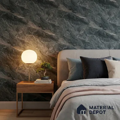 85106-5 | 5 Meter x 42 Inch PVC Marble Look Wallpaper - 57 Sq. Ft. | Minimum 10% wastage during installation