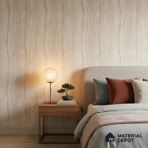 85104-1 | 5 Meter x 42 Inch PVC Marble Look Wallpaper - 57 Sq. Ft. | Minimum 10% wastage during installation