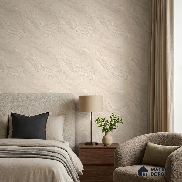 85101-2 | 5 Meter x 42 Inch PVC Marble Look Wallpaper - 57 Sq. Ft. | Minimum 10% wastage during installation