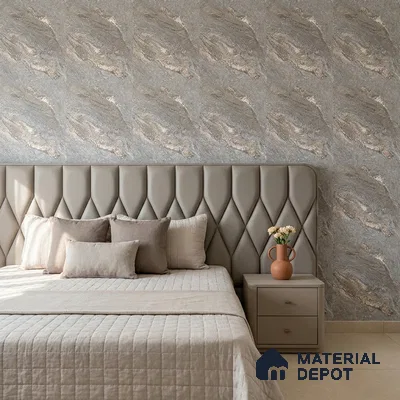 85101-3 | 5 Meter x 42 Inch PVC Marble Look Wallpaper - 57 Sq. Ft. | Minimum 10% wastage during installation