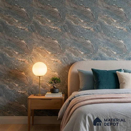 85101-5 | 5 Meter x 42 Inch PVC Marble Look Wallpaper - 57 Sq. Ft. | Minimum 10% wastage during installation