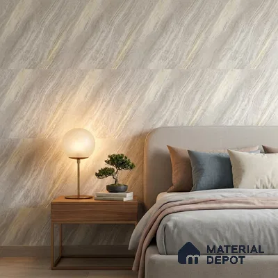 85100-3 | 5 Meter x 42 Inch PVC Marble Look Wallpaper - 57 Sq. Ft. | Minimum 10% wastage during installation
