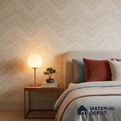 85068-9 | 5 Meter x 42 Inch PVC Marble Look Wallpaper - 57 Sq. Ft. | Minimum 10% wastage during installation