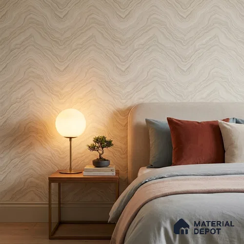 85068-9 | 5 Meter x 42 Inch PVC Marble Look Wallpaper - 57 Sq. Ft. | Minimum 10% wastage during installation
