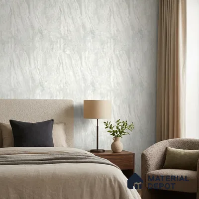 81189-6 | 5 Meter x 42 Inch PVC Marble Look Wallpaper - 57 Sq. Ft. | Minimum 10% wastage during installation