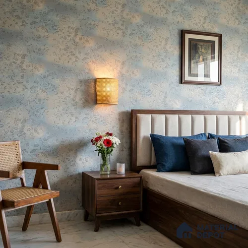 RD2602 | 10 Meter x 21 Inch PVC Texture Look Wallpaper - 57 Sq. Ft. | Minimum 15% wastage during installation