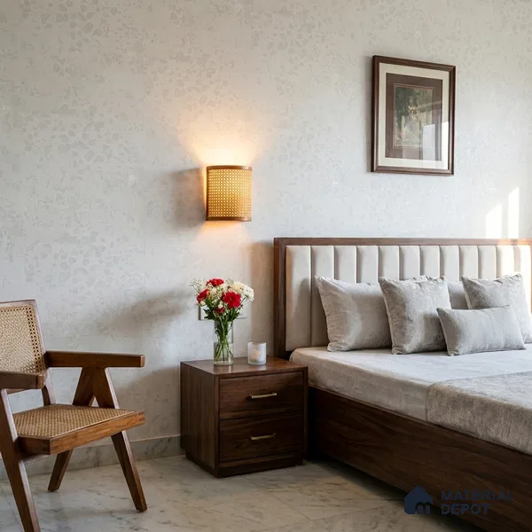 RD2603 | 10 Meter x 21 Inch PVC Texture Look Wallpaper - 57 Sq. Ft. | Minimum 15% wastage during installation