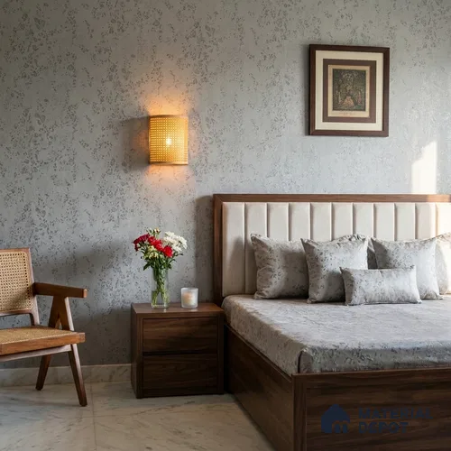 RD2601 | 10 Meter x 21 Inch PVC Texture Look Wallpaper - 57 Sq. Ft. | Minimum 15% wastage during installation