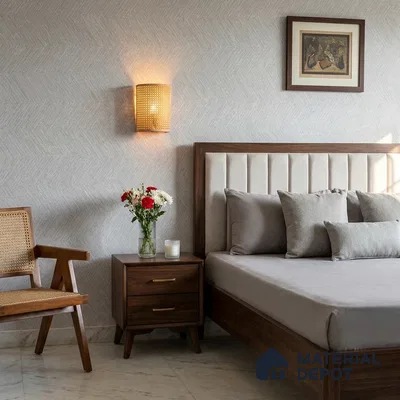 RD2606 | 10 Meter x 21 Inch PVC Patterned Look Wallpaper - 57 Sq. Ft. | Minimum 15% wastage during installation