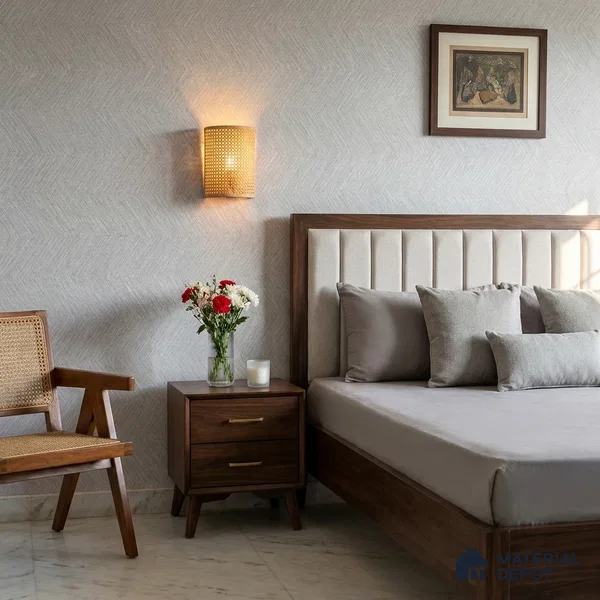 RD2606 | 10 Meter x 21 Inch PVC Patterned Look Wallpaper - 57 Sq. Ft. | Minimum 15% wastage during installation