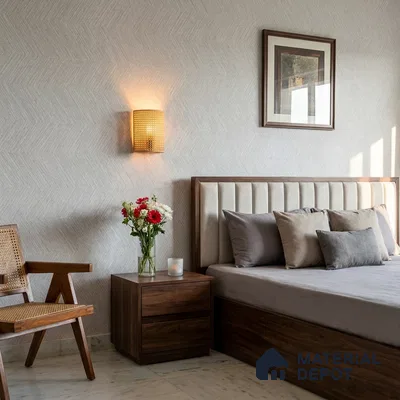 RD2608 | 10 Meter x 21 Inch PVC Patterned Look Wallpaper - 57 Sq. Ft. | Minimum 15% wastage during installation