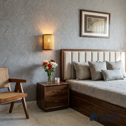 RD2609 | 10 Meter x 21 Inch PVC Patterned Look Wallpaper - 57 Sq. Ft. | Minimum 15% wastage during installation