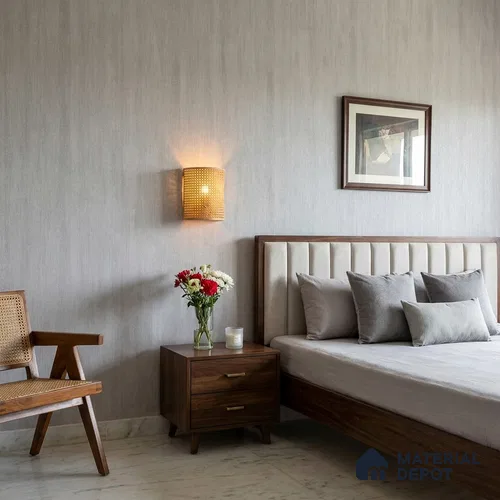 RD2612 | 10 Meter x 21 Inch PVC Texture Look Wallpaper - 57 Sq. Ft. | Minimum 15% wastage during installation