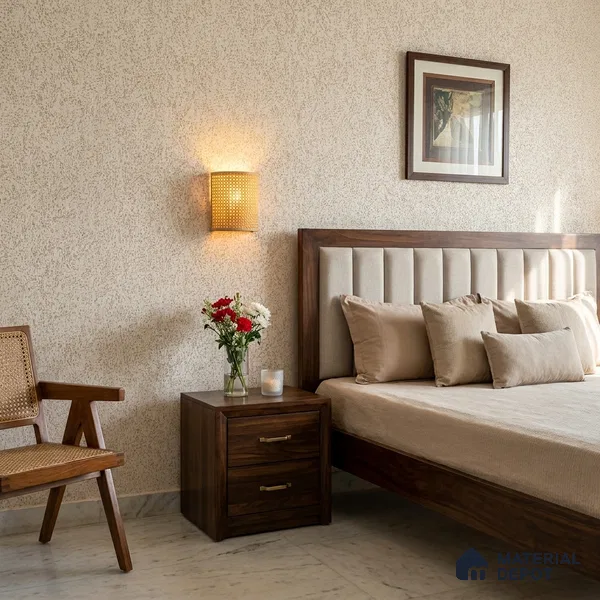 RD2620 | 10 Meter x 21 Inch PVC Texture Look Wallpaper - 57 Sq. Ft. | Minimum 15% wastage during installation