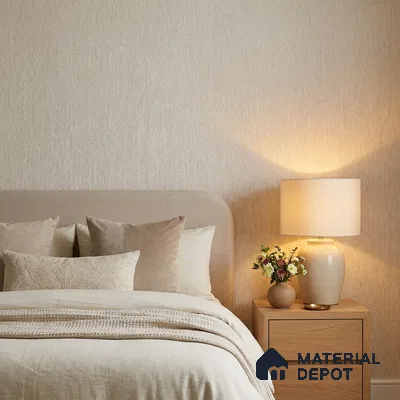 RD2641 | Grey Crinkled Foil PVC Textured Wallpaper - 10 Meter x 21 Inch, 57 Sq. Ft. (Min. 15% Wastage)