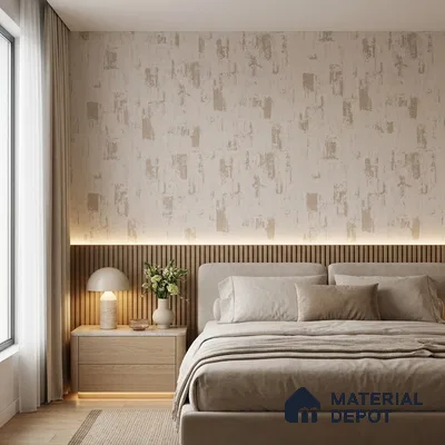 RD2647 | 10 Meter x 21 Inch PVC Texture Look Wallpaper - 57 Sq. Ft. | Minimum 15% wastage during installation