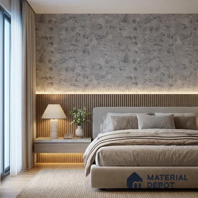 RD2653 | 10 Meter x 21 Inch PVC Texture Look Wallpaper - 57 Sq. Ft. | Minimum 15% wastage during installation