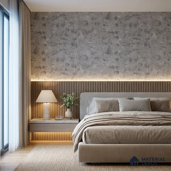RD2653 | 10 Meter x 21 Inch PVC Texture Look Wallpaper - 57 Sq. Ft. | Minimum 15% wastage during installation