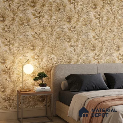 23801 | 10 Meter x 21 Inches Florals Look Wallpaper - 57.41 Sq. Ft. | Minimum 15% wastage during installation