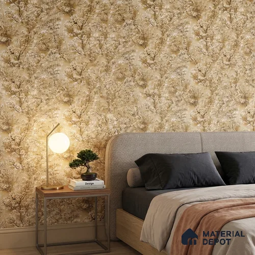 23801 | 10 Meter x 21 Inches Florals Look Wallpaper - 57.41 Sq. Ft. | Minimum 15% wastage during installation