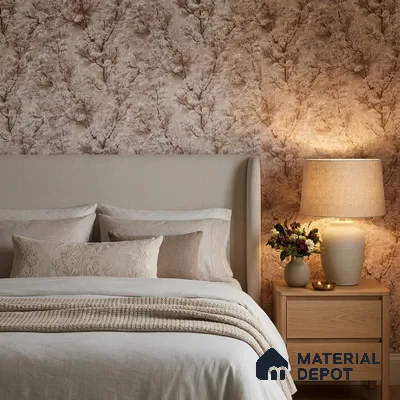 23804 | 10 Meter x 21 Inches Florals Look Wallpaper - 57.41 Sq. Ft. | Minimum 15% wastage during installation