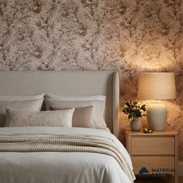 23804 | 10 Meter x 21 Inches Florals Look Wallpaper - 57.41 Sq. Ft. | Minimum 15% wastage during installation
