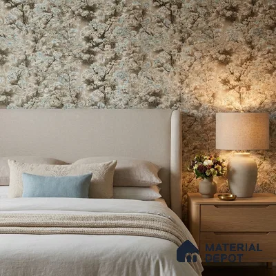 23805 | 10 Meter x 21 Inches Florals Look Wallpaper - 57.41 Sq. Ft. | Minimum 15% wastage during installation