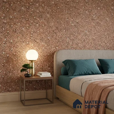 23806 | 10 Meter x 21 Inches Patterned Look Wallpaper - 57.41 Sq. Ft. | Minimum 15% wastage during installation