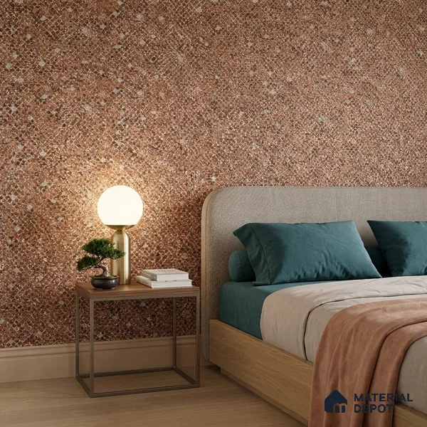 23806 | 10 Meter x 21 Inches Patterned Look Wallpaper - 57.41 Sq. Ft. | Minimum 15% wastage during installation