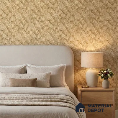 23831 | 10 Meter x 21 Inches Patterned Look Wallpaper - 57.41 Sq. Ft. | Minimum 15% wastage during installation