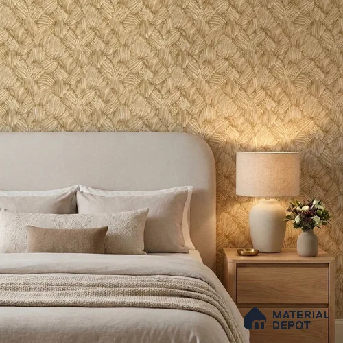 23831 | 10 Meter x 21 Inches Patterned Look Wallpaper - 57.41 Sq. Ft. | Minimum 15% wastage during installation