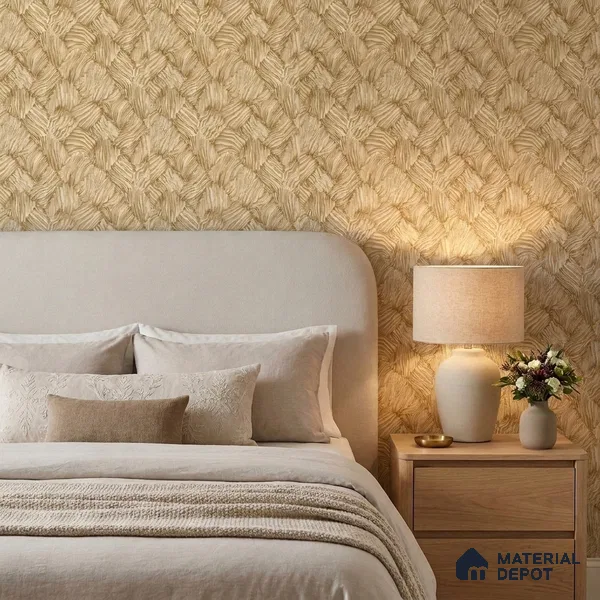 23831 | 10 Meter x 21 Inches Patterned Look Wallpaper - 57.41 Sq. Ft. | Minimum 15% wastage during installation