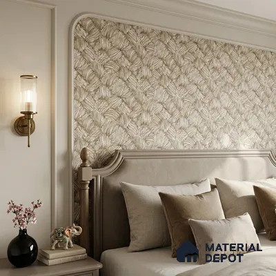 23833 | 10 Meter x 21 Inches Patterned Look Wallpaper - 57.41 Sq. Ft. | Minimum 15% wastage during installation