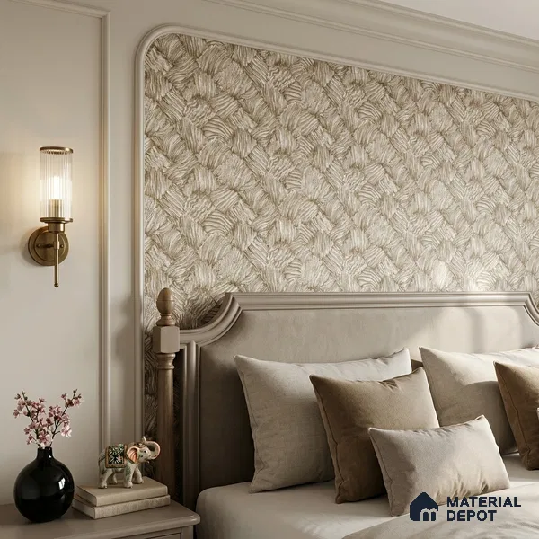 23833 | 10 Meter x 21 Inches Patterned Look Wallpaper - 57.41 Sq. Ft. | Minimum 15% wastage during installation