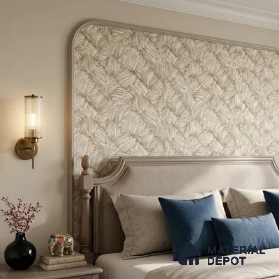 23834 | 10 Meter x 21 Inches Patterned Look Wallpaper - 57.41 Sq. Ft. | Minimum 15% wastage during installation