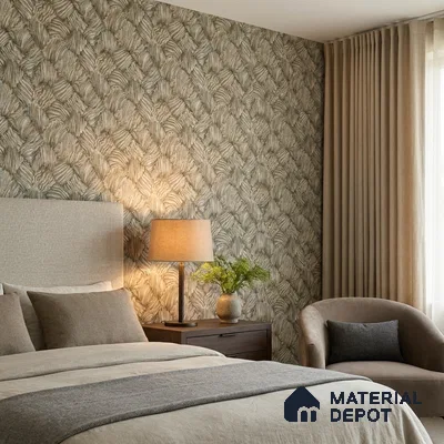 23835 | 10 Meter x 21 Inches Patterned Look Wallpaper - 57.41 Sq. Ft. | Minimum 15% wastage during installation