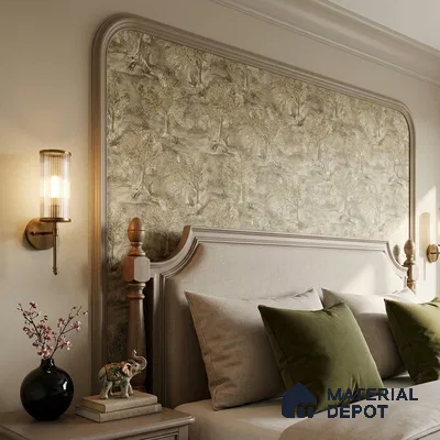 23838 | 10 Meter x 21 Inches Tropical Look Wallpaper - 57.41 Sq. Ft. | Minimum 15% wastage during installation