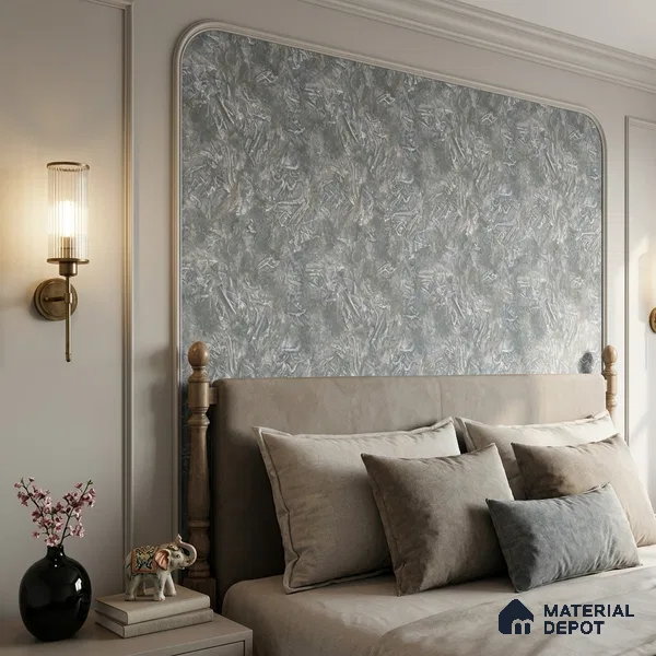 23844 | Blue Grey Diamond Weave Patterned Wallpaper - 10 Meter x 21 Inches, 57.41 Sq. Ft. (Min. 15% Wastage)