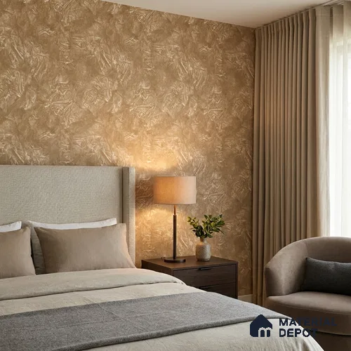 23845 | 10 Meter x 21 Inches Patterned Look Wallpaper - 57.41 Sq. Ft. | Minimum 15% wastage during installation