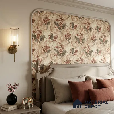23846 | 10 Meter x 21 Inches Florals Look Wallpaper - 57.41 Sq. Ft. | Minimum 15% wastage during installation