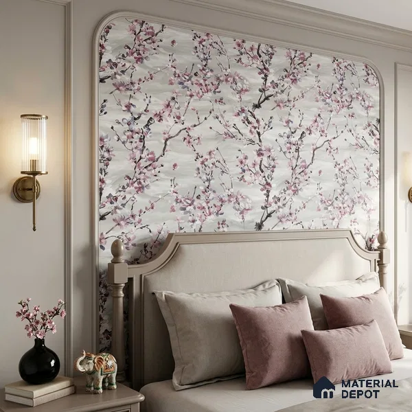 23859 | 10 Meter x 21 Inches Florals Look Wallpaper - 57.41 Sq. Ft. | Minimum 15% wastage during installation