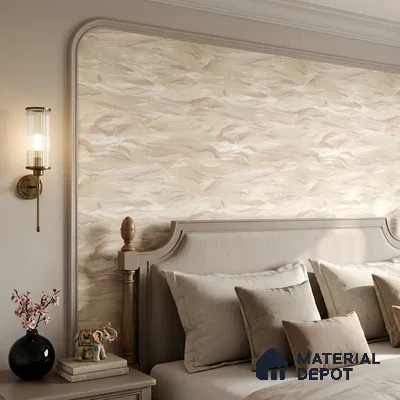 23854 | 10 Meter x 21 Inches Marble Look Wallpaper - 57.41 Sq. Ft. | Minimum 10% wastage during installation