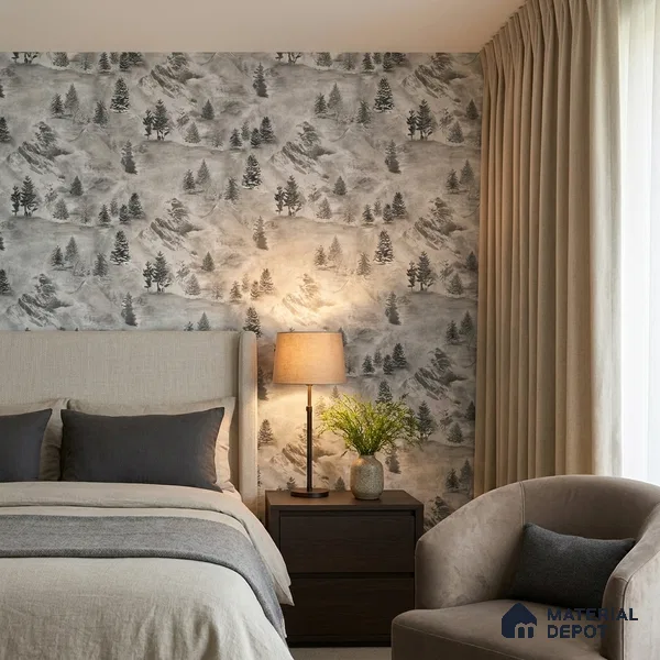 23864 | 10 Meter x 21 Inches Nature Look Wallpaper - 57.41 Sq. Ft. | Minimum 15% wastage during installation