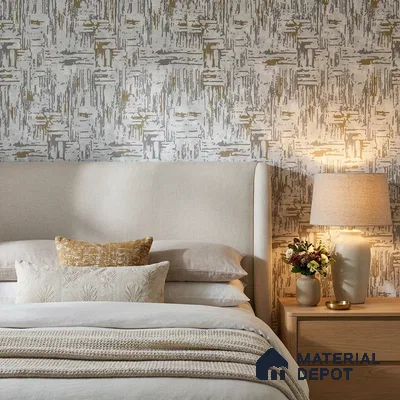 23876 | 10 Meter x 21 Inches Patterned Look Wallpaper - 57.41 Sq. Ft. | Minimum 15% wastage during installation
