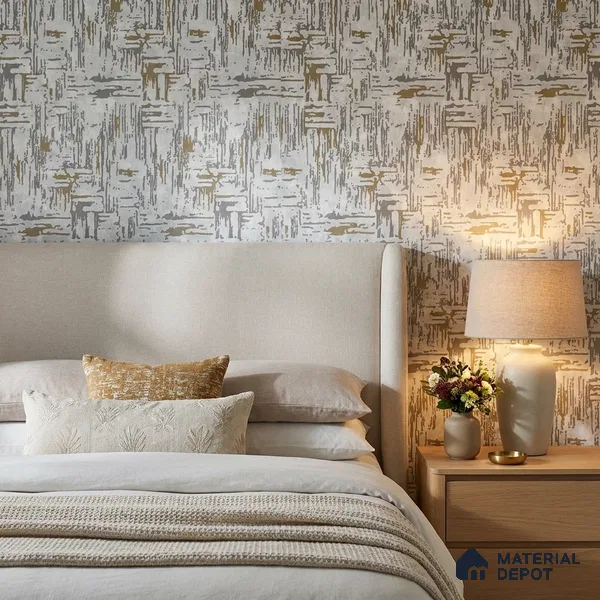 23876 | 10 Meter x 21 Inches Patterned Look Wallpaper - 57.41 Sq. Ft. | Minimum 15% wastage during installation