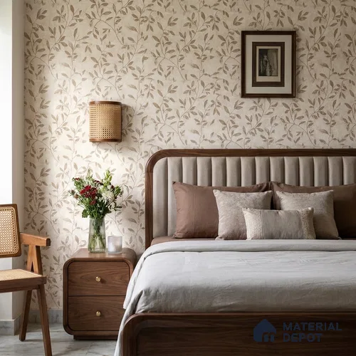 9005 | 10 Meter x 21 Inch  Florals Look Wallpaper - 57 Sq. Ft. | Minimum 15% wastage during installation